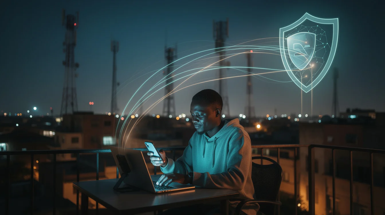 Featured image for Why VPN Speeds Drop at Night on Mobile Networks